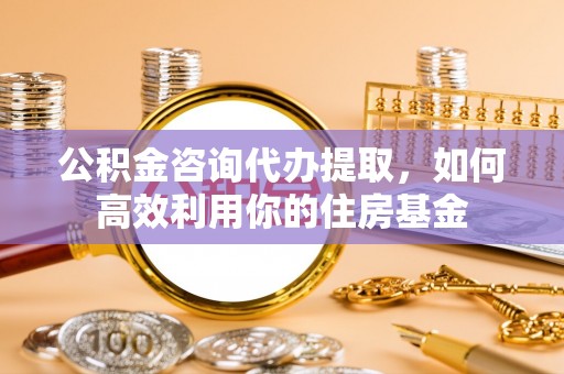 宁乡公积金咨询代办提取，如何高效利用你的住房基金