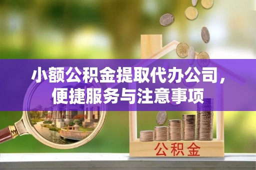 宁乡小额公积金提取代办公司，便捷服务与注意事项