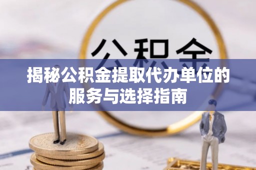 宁乡揭秘公积金提取代办单位的服务与选择指南