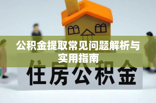 宁乡公积金提取常见问题解析与实用指南