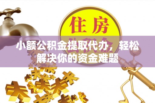 宁乡小额公积金提取代办，轻松解决你的资金难题