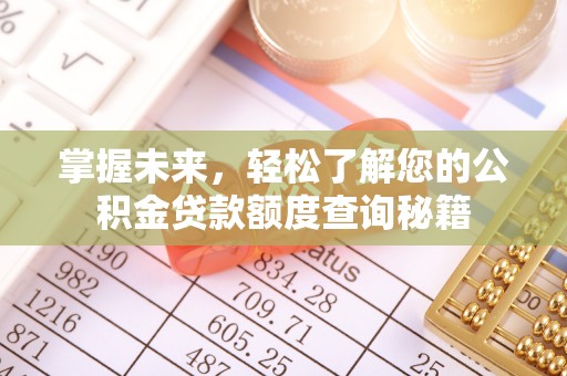 宁乡掌握未来，轻松了解您的公积金贷款额度查询秘籍