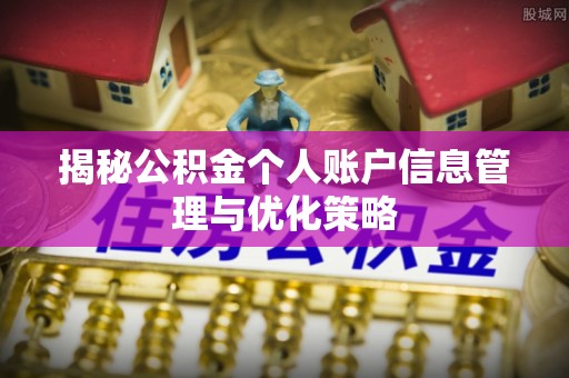 宁乡揭秘公积金个人账户信息管理与优化策略