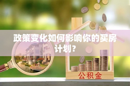 宁乡政策变化如何影响你的买房计划？