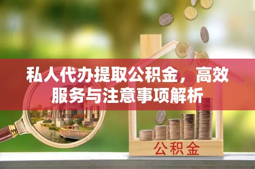 宁乡私人代办提取公积金，高效服务与注意事项解析