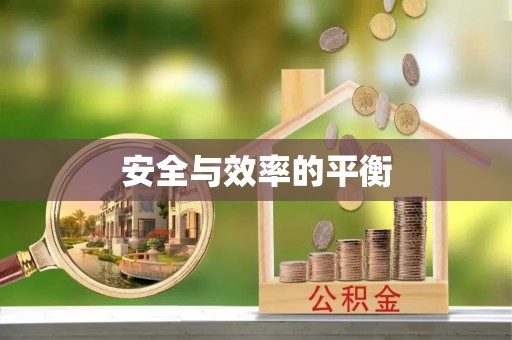 宁乡安全与效率的平衡