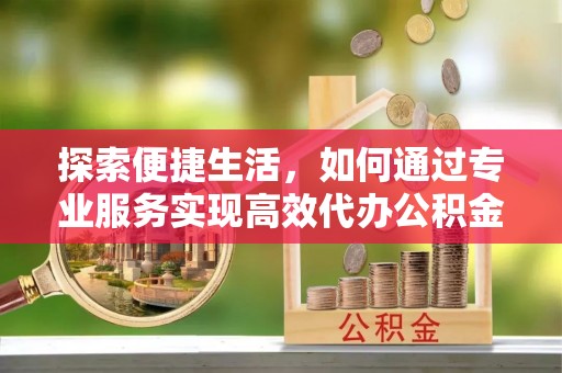 宁乡探索便捷生活，如何通过专业服务实现高效代办公积金提取