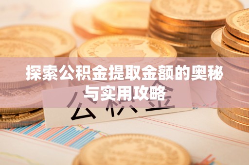 宁乡探索公积金提取金额的奥秘与实用攻略