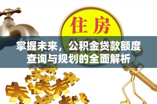 宁乡掌握未来，公积金贷款额度查询与规划的全面解析