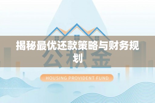宁乡揭秘最优还款策略与财务规划