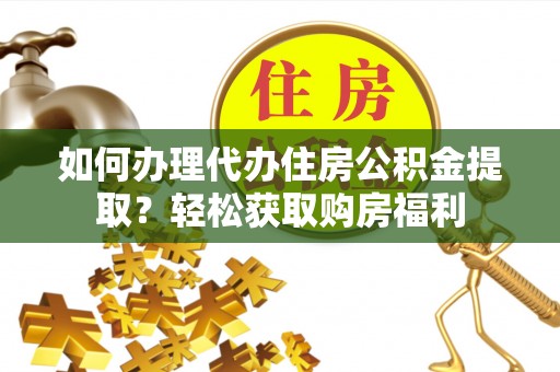 宁乡如何办理代办住房公积金提取？轻松获取购房福利