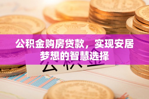宁乡公积金购房贷款，实现安居梦想的智慧选择
