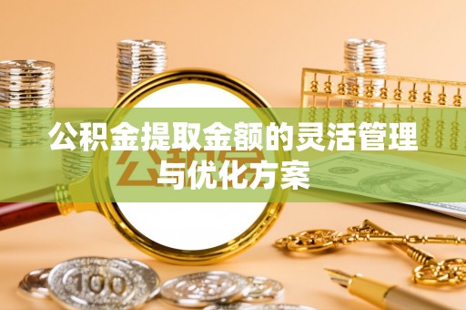 宁乡公积金提取金额的灵活管理与优化方案