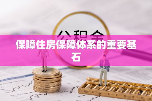 宁乡保障住房保障体系的重要基石